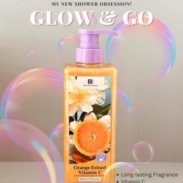 BEAUTY ROUTINE ORANGE EXTRACT VITAMIN C SHOWER GEL