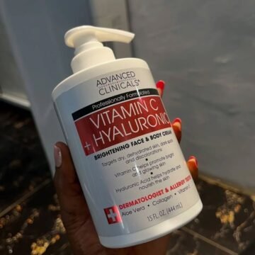 ADVANCED CLINICALS VITAMIN C+ HYALURONIC CREAM