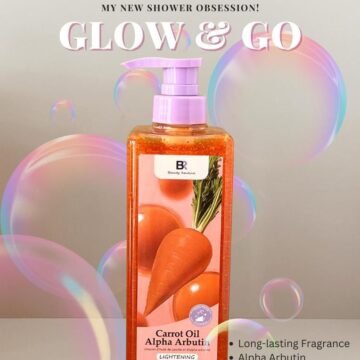 BEAUTY ROUTINE CARROT ALPHA ARBUTIN SHOWER GEL